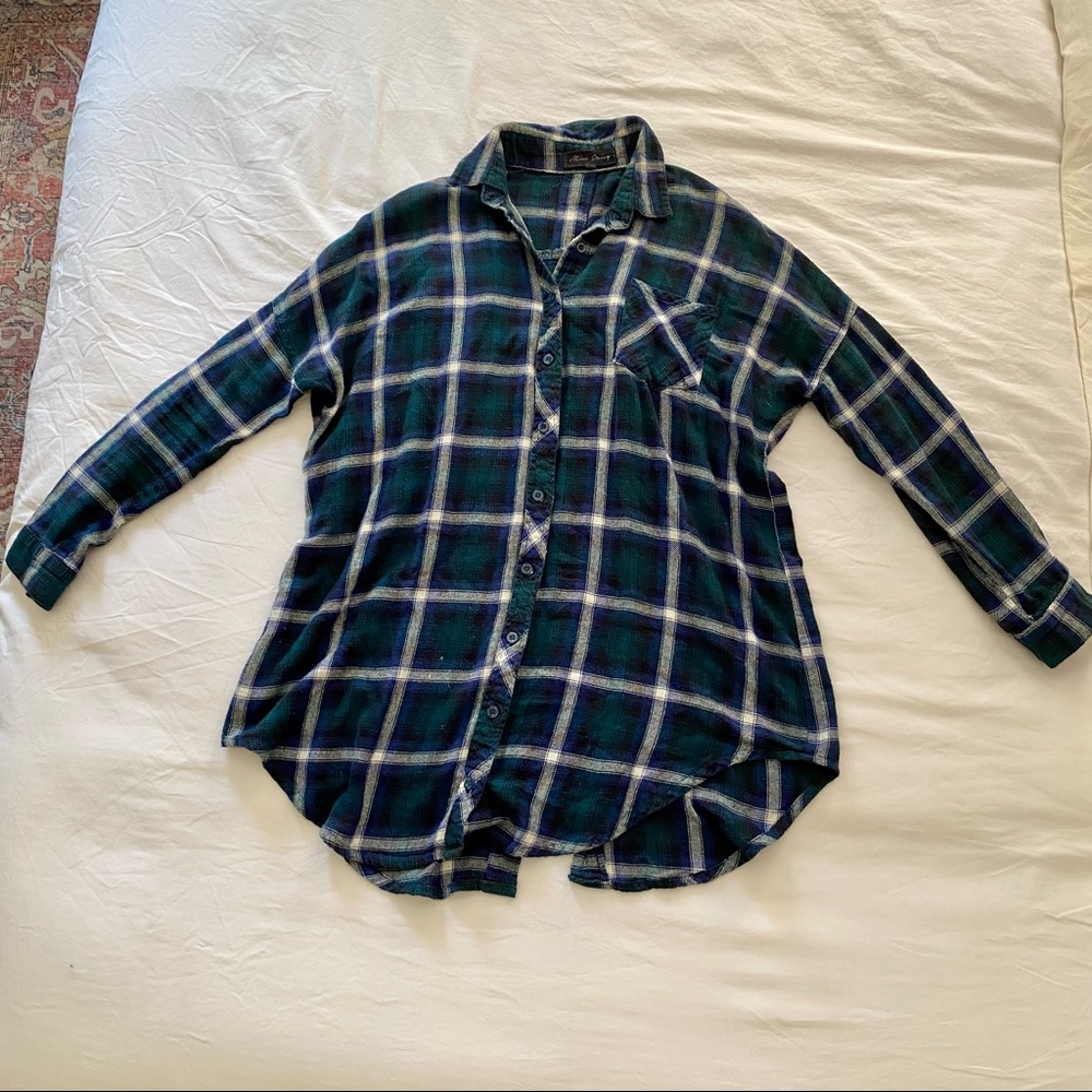 Women’s Flannel Shirt Long